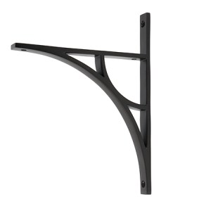 FROM THE ANVILĀ® Aged Bronze Tyne Shelf Bracket (260mm x 200mm)