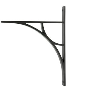 FROM THE ANVILĀ® Aged Bronze Tyne Shelf Bracket (314mm x 250mm)