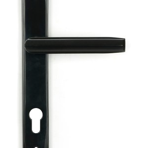 FROM THE ANVILĀ® Aged Bronze Art Deco Slimline Lever Espag. Lock Set