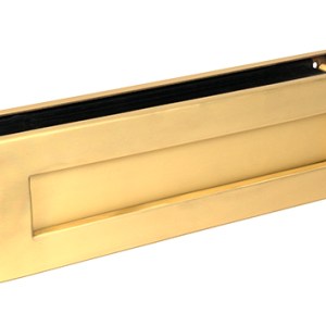 FROM THE ANVILĀ® Satin Brass Traditional Letterbox