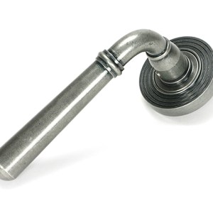 FROM THE ANVILĀ® Pewter Newbury Lever on Rose Set (Beehive) - Unsprung