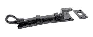 FROM THE ANVILĀ® Black 6" Cranked Monkeytail Bolt
