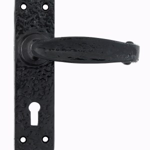 FROM THE ANVIL® Black Lever Lock Set