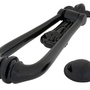 FROM THE ANVIL® Black Loop Door Knocker