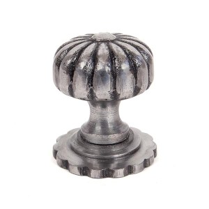 FROM THE ANVILĀ® Natural Smooth Flower Cabinet Knob - Small