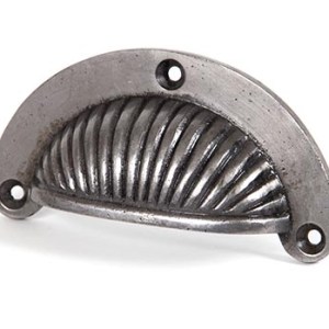 FROM THE ANVILĀ® Natural Smooth 3" Flower Drawer Pull