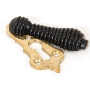 FROM THE ANVILĀ® Ebony Beehive Escutcheon