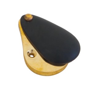 FROM THE ANVILĀ® Ebony Plain Escutcheon