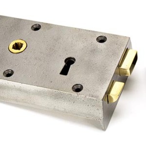 FROM THE ANVILĀ® Iron Left Hand Rim Lock - Small