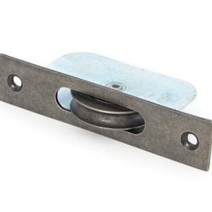 FROM THE ANVILĀ® Antique Pewter Square Ended Sash Pulley 75kg
