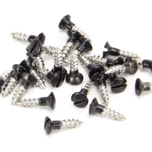 FROM THE ANVILĀ® Black SS 3.0 x 12 Csk R/Head Screws (25)