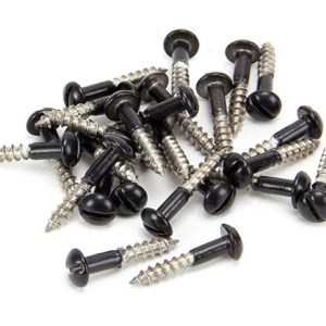 FROM THE ANVILĀ® Black SS 3.5 x 20 Roundhead Screws (25)