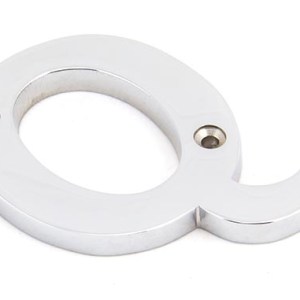 FROM THE ANVIL® Polished Chrome Letter Q