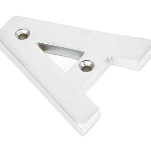 FROM THE ANVIL® Satin Chrome Letter A