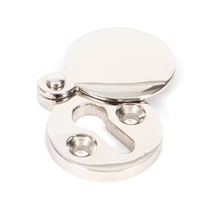 FROM THE ANVILĀ® Polished Nickel 30mm Round Escutcheon