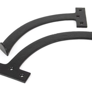 FROM THE ANVILĀ® Black 8.5" Quadrant Stay (Pair)
