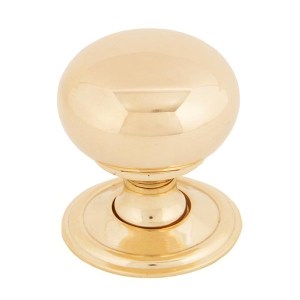 FROM THE ANVILĀ® Polished Brass Mushroom Cabinet Knob 32mm