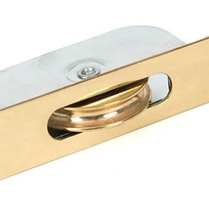 FROM THE ANVILĀ® Lacquered Brass Square Ended Sash Pulley 75kg