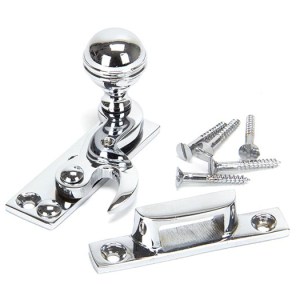 FROM THE ANVILĀ® Polished Chrome Prestbury Sash Hook Fastener