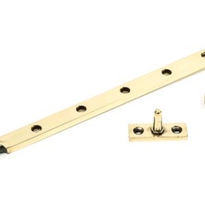 FROM THE ANVILĀ® Aged Brass 12" Reeded Stay