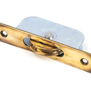 FROM THE ANVILĀ® Aged Brass Square Ended Sash Pulley 75kg