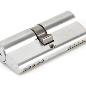 FROM THE ANVIL® Satin Chrome 35/35 Euro Cylinder