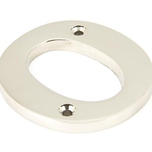 FROM THE ANVIL® Polished Nickel Letter O