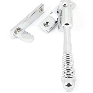 FROM THE ANVILĀ® Polished Chrome Night-Vent Locking Reeded Fastener