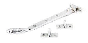 FROM THE ANVILĀ® Polished Chrome 8" Reeded Stay