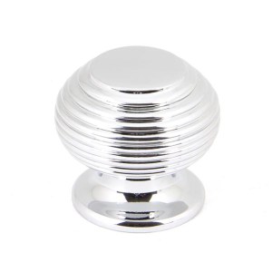 FROM THE ANVILĀ® Polished Chrome Beehive Cabinet Knob 30mm