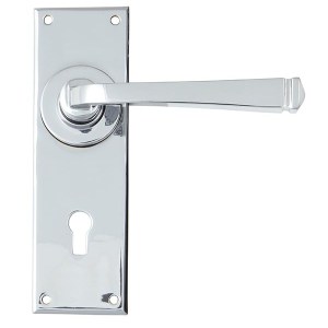 FROM THE ANVILĀ® Polished Chrome Avon Lever Lock Set