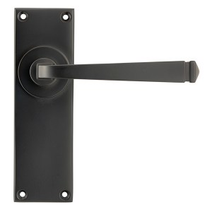 FROM THE ANVILĀ® Aged Bronze Avon Lever Latch Set
