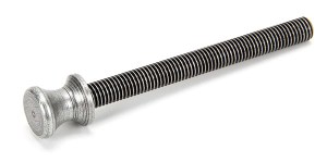 FROM THE ANVIL® Pewter ended SS M10 110mm Threaded Bar