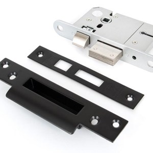 FROM THE ANVIL® Black 2½" 5 Lever BS Sash Lock KA