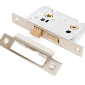 FROM THE ANVIL® Nickel 2½" Bathroom Mortice Lock