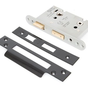 FROM THE ANVILĀ® Black 3" Heavy Duty Bathroom Mortice Lock