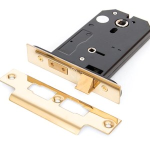 FROM THE ANVILĀ® PVD 5" Horizontal Bathroom Lock