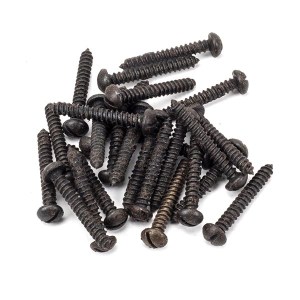 FROM THE ANVILĀ® Beeswax 6x1" Round Head Screws (25)