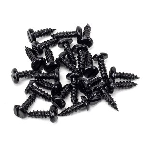 FROM THE ANVIL® Black 8x½" Round Head Screws (25)