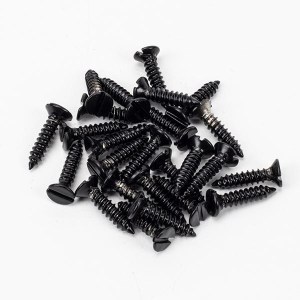 FROM THE ANVIL® Black 8x¾" Countersunk Raised Head Screws (25)