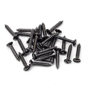 FROM THE ANVIL® Dark Stainless Steel 4x¾" Countersunk Raised Head Screw (25)