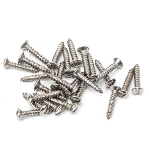 FROM THE ANVIL® Stainless Steel 4x¾" Countersunk Raised Head Screws (25)