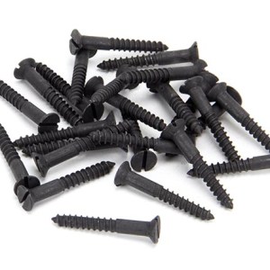 FROM THE ANVIL® Black 8x1¼" Countersunk Screws (25)