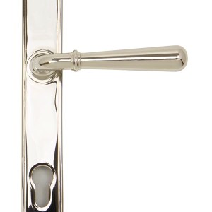 FROM THE ANVILĀ® Polished Nickel Newbury Slimline Lever Espag. Lock Set