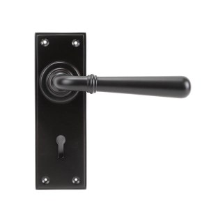 FROM THE ANVIL® Aged Bronze Newbury Lever Lock Set