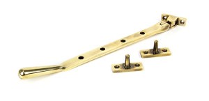 FROM THE ANVILĀ® Aged Brass 10" Newbury Stay