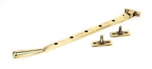 FROM THE ANVILĀ® Aged Brass 12" Newbury Stay