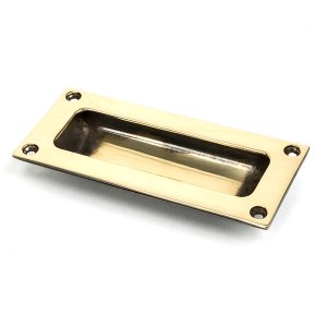 FROM THE ANVILĀ® Aged Brass Flush Handle