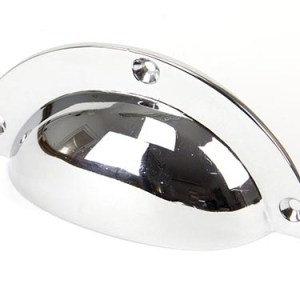 FROM THE ANVILĀ® Polished Chrome 4" Plain Drawer Pull
