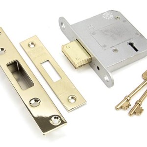 FROM THE ANVIL® PVD 3" 5 Lever BS Deadlock KA